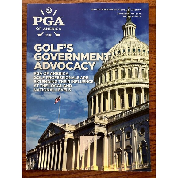 PGA America Magazine Sept 2024 Pro Golfers Association - Picture 1 of 1